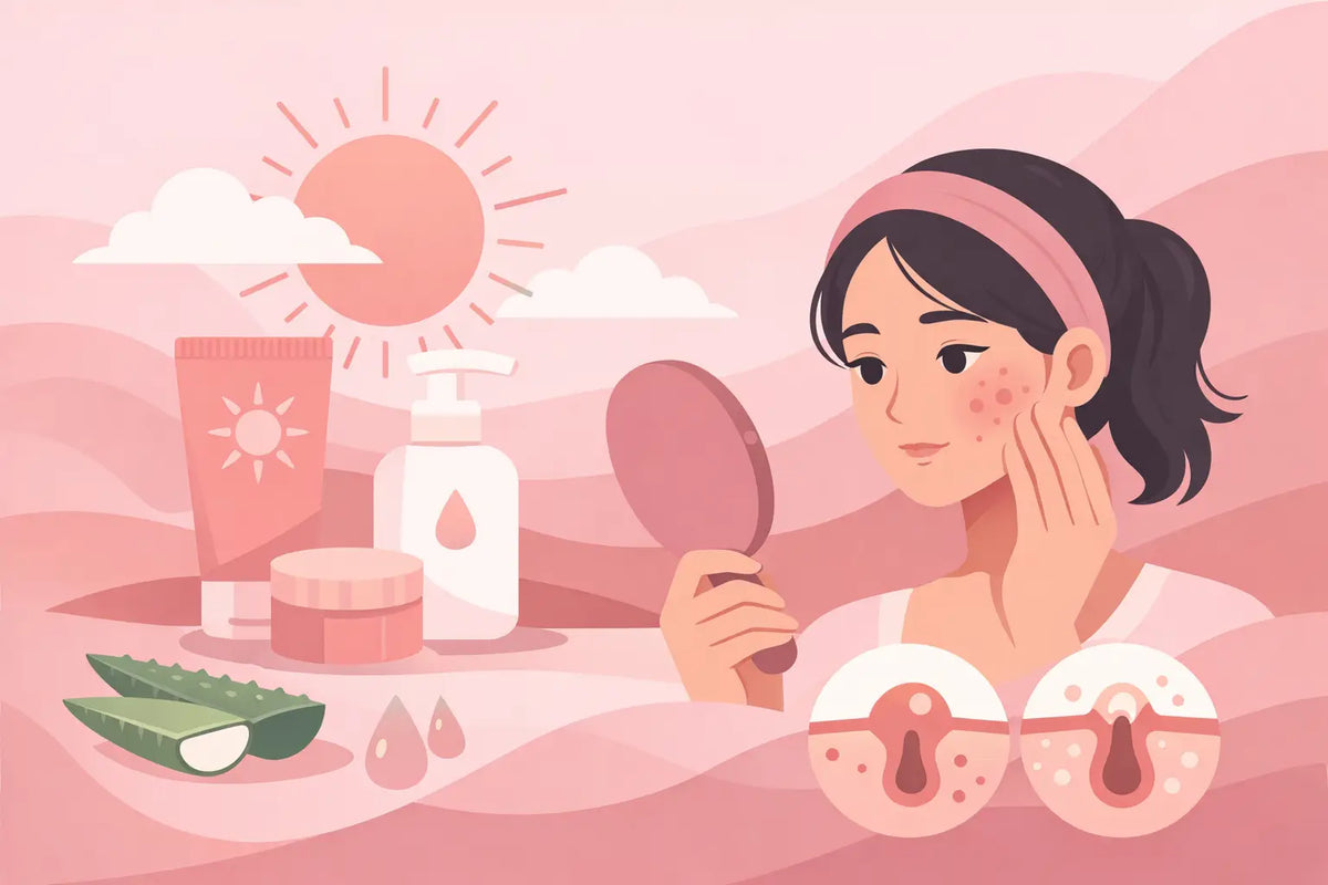 Korean sunscreen for acne-prone skin