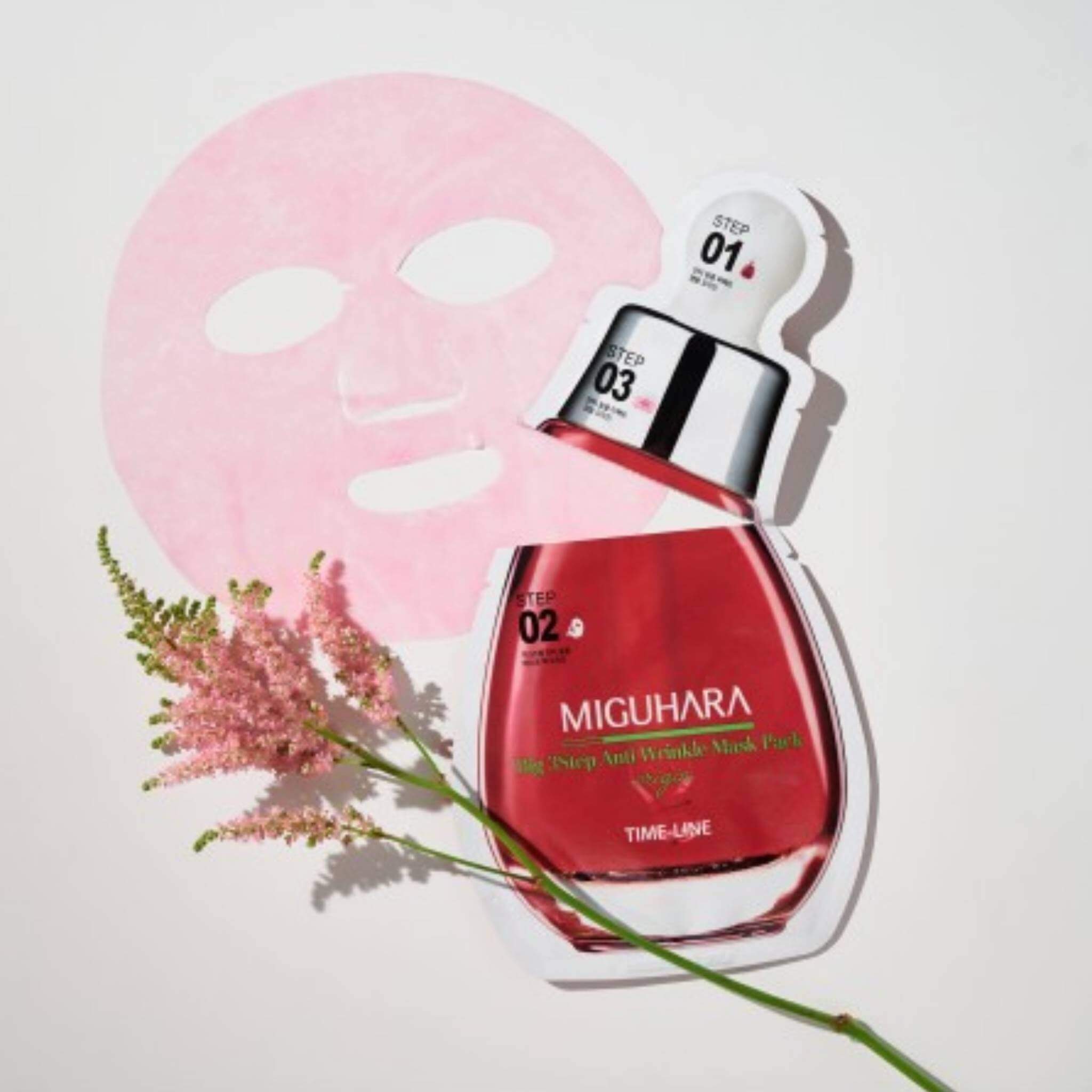 Big 3 Step Anti-Wrinkle Mask Pack Origin MIGUHARA