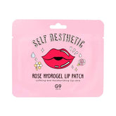 Pochette Patch silicone hydrogel lèvres à la rose