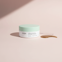 Caffeine & Green Tea Antioxidant Eye Patches - fond lisse
