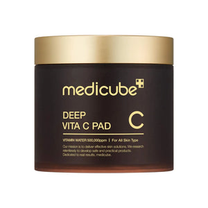 MEDICUBE Deep Vita C Pad — Pads Exfoliants Éclat Vitamine C