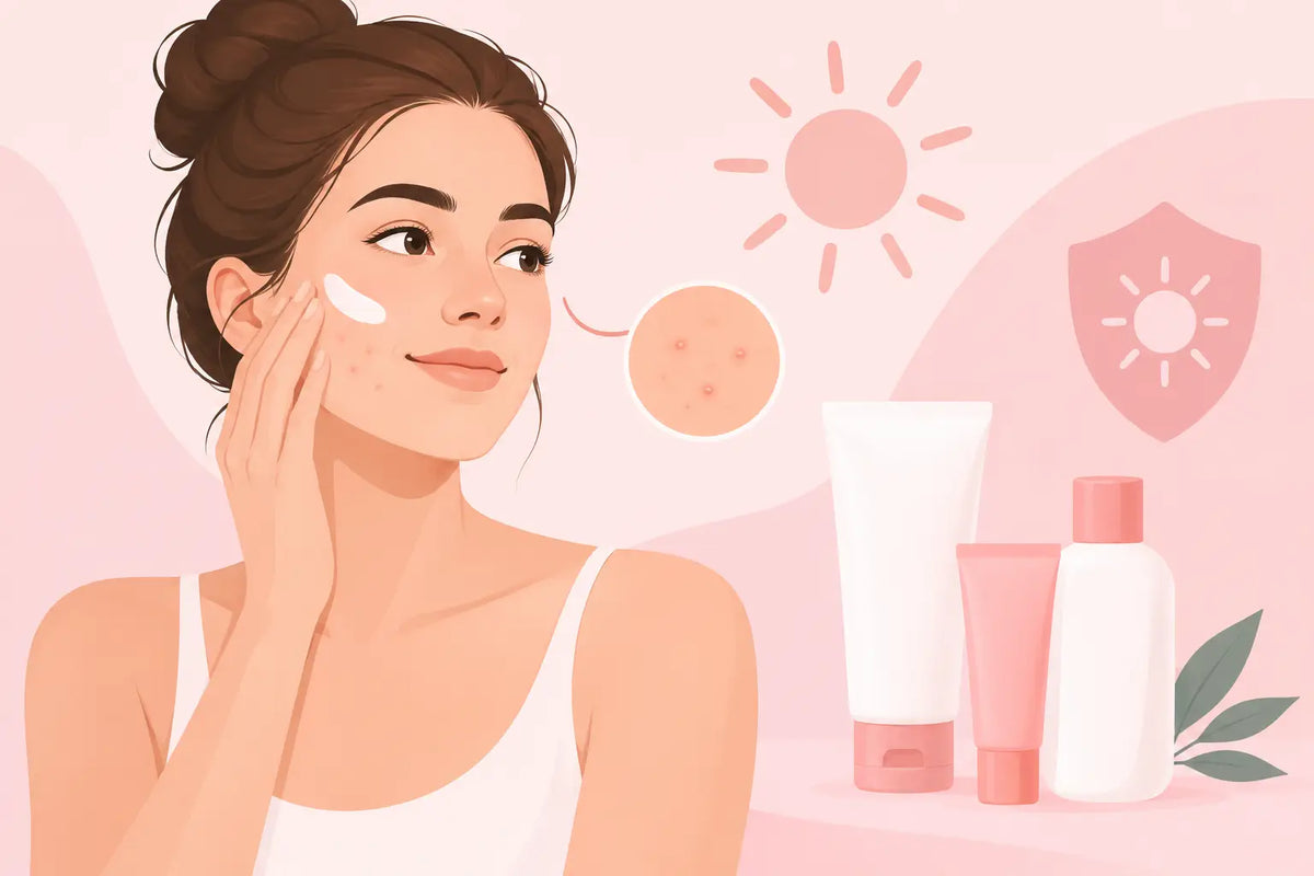 Protection solaire acné : quel SPF choisir ?