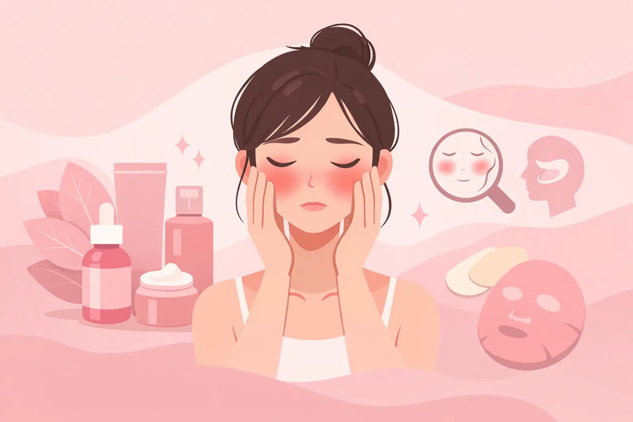 Produits coréens rougeurs visage - lesquels choisir ?