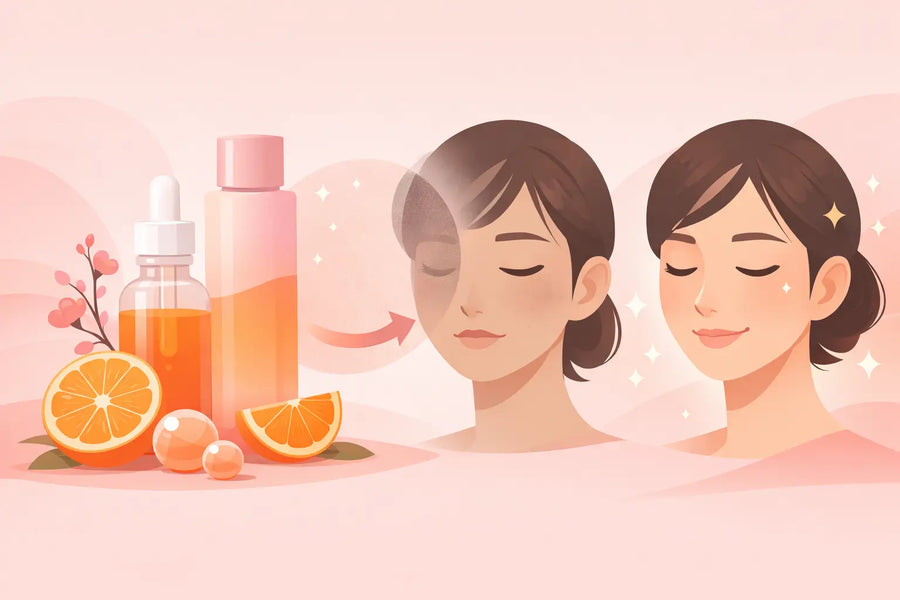 Vitamine C coréenne et teint terne
