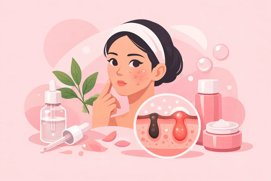 BHA coréen et peau à imperfections