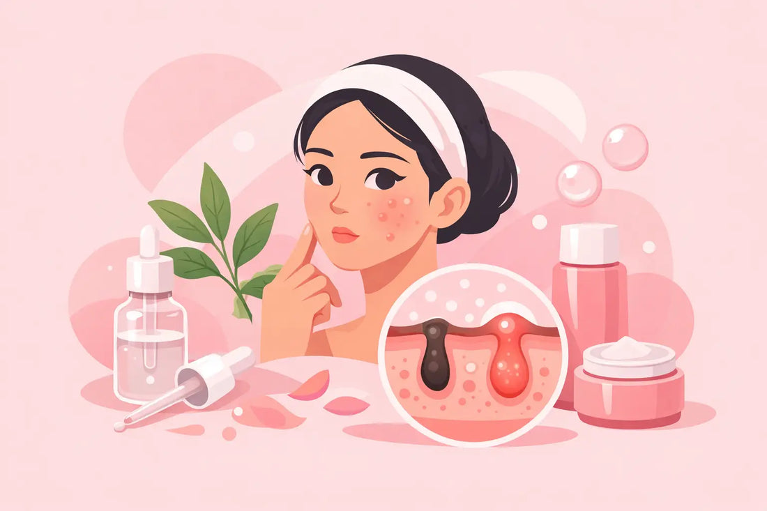 BHA coréen et peau à imperfections