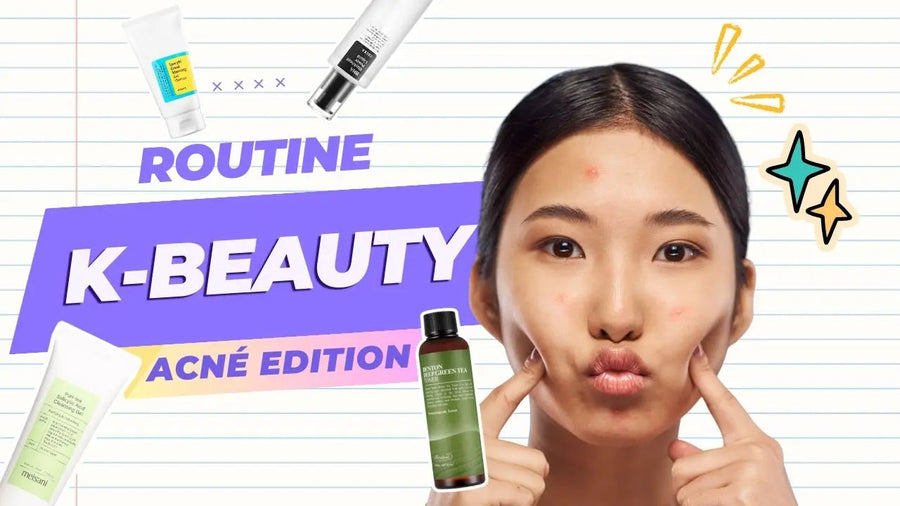 Les meilleurs produits K-Beauty pour peaux acnéiques en 2025 : Routine simple et efficace à La Réunion