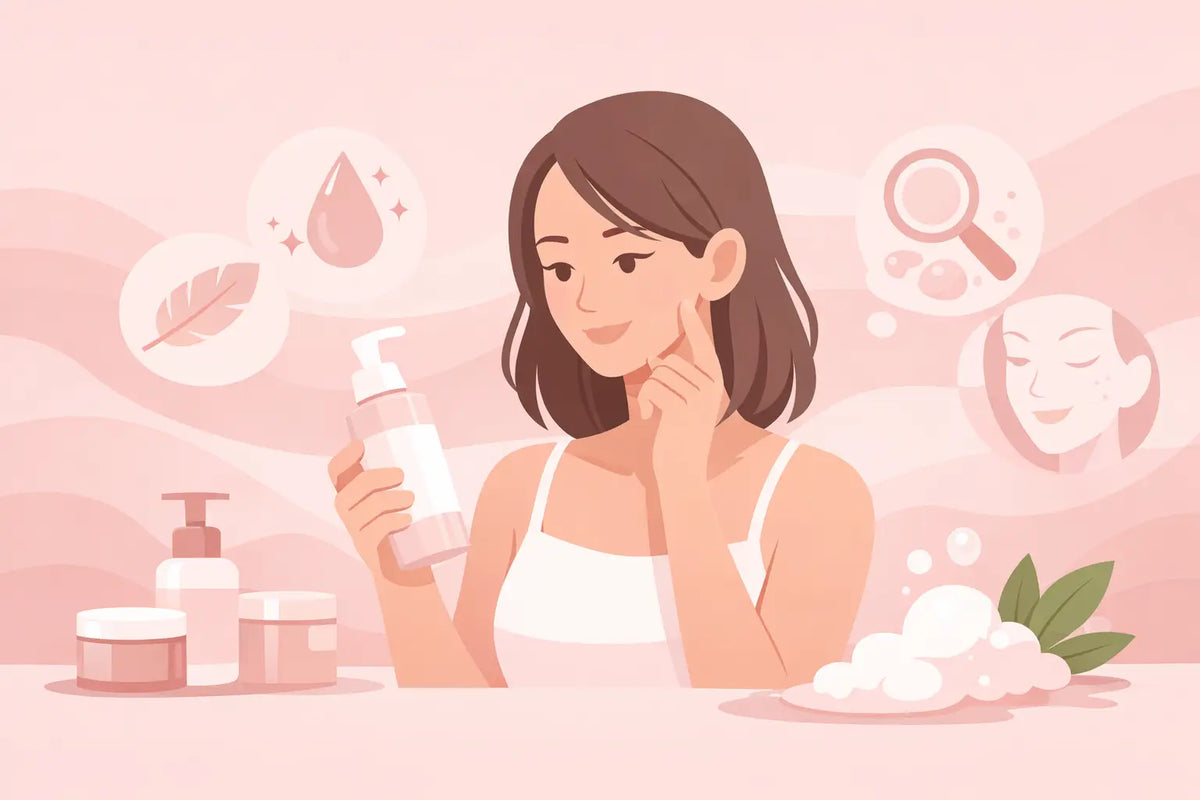 Comment choisir un nettoyant visage doux ?
