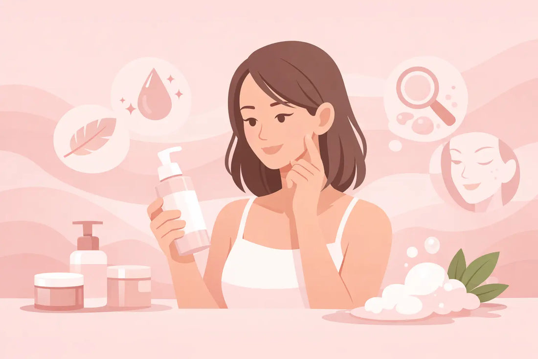Comment choisir un nettoyant visage doux ?