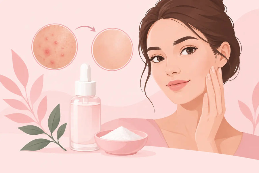 Acide azélaïque et boutons : le bon réflexe ?