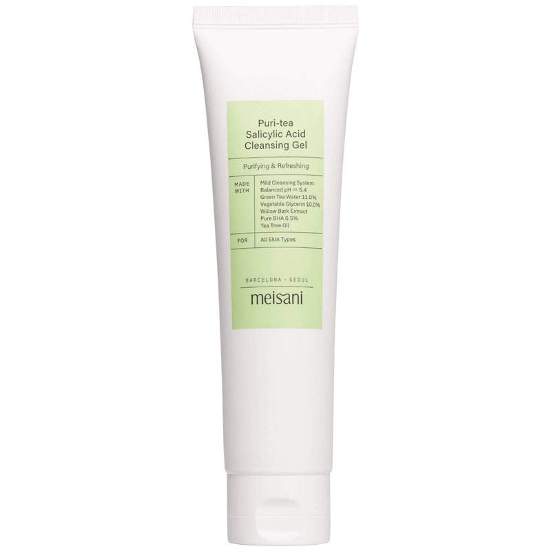 MEISANI Puri-Tea Salicylic Acid Cleansing Gel — Nettoyant Anti-Imperfections