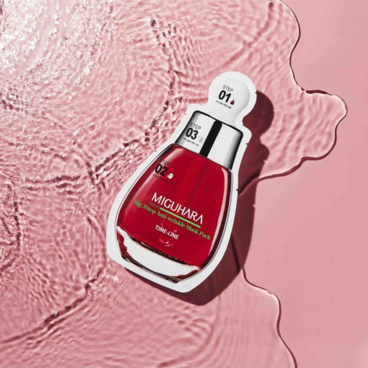 Big 3 Step Anti-Wrinkle Mask Pack Origin MIGUHARA