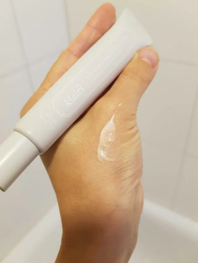 Fundamental Nourishing Eye Butter Dear Klairs — texture beurre contour yeux