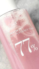 Peach 77% Niacin Essence Toner ANUA — application toner visage