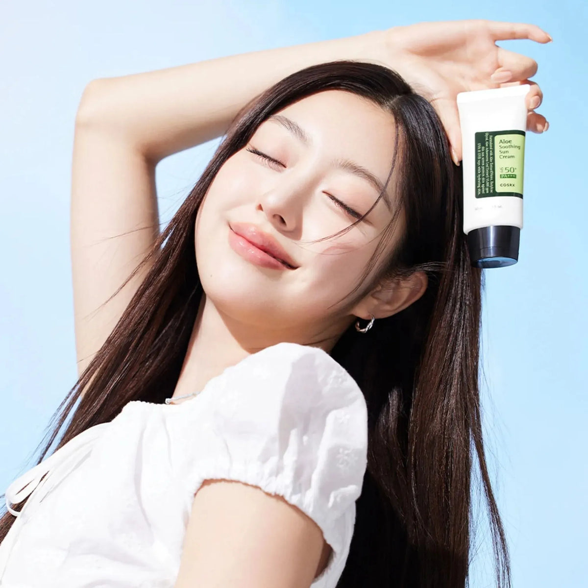 Aloe Soothing Sun Cream COSRX SPF50+ — détail packaging