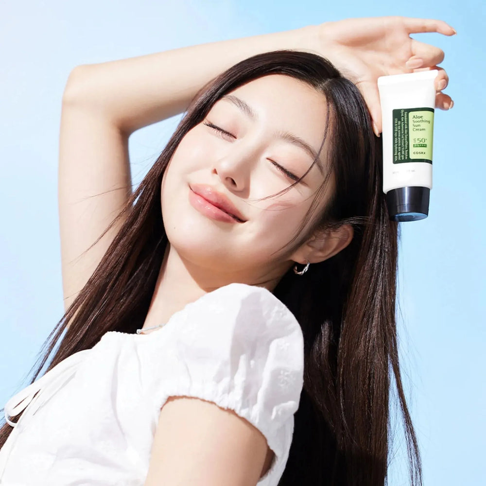Aloe Soothing Sun Cream COSRX SPF50+ — détail packaging