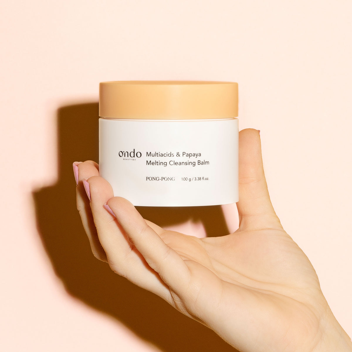 Multiacids & Papaya Cleansing Balm ONDO BEAUTY — packaging baume nettoyant