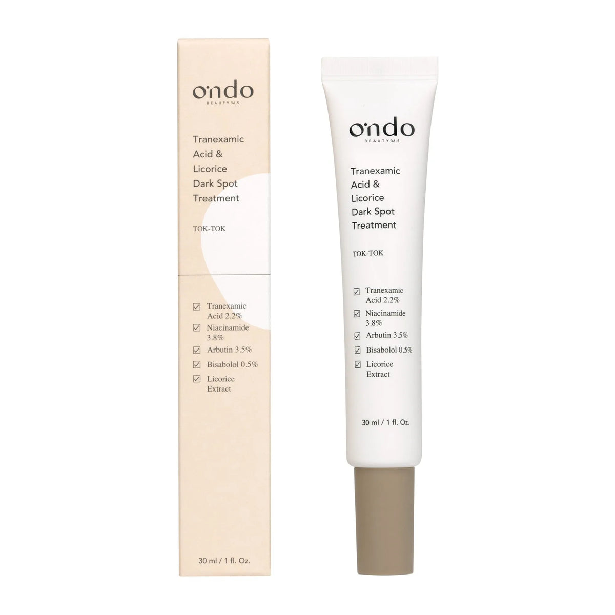 Tranexamic Acid & Licorice Dark Spot Treatment ONDO BEAUTY