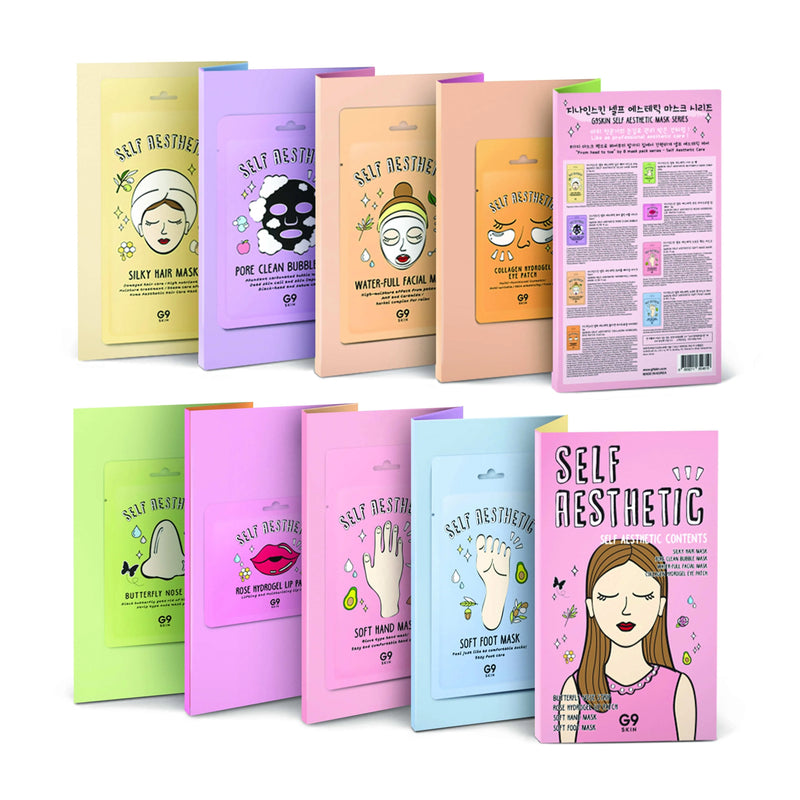 G9SKIN Self Aesthetic Magazine — Coffret Masques Corps & Visage
