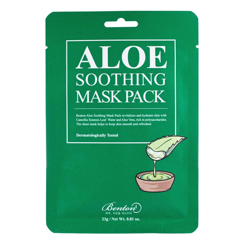 BENTON Aloe Soothing Mask — Masque Tissu Hydratant & Apaisant