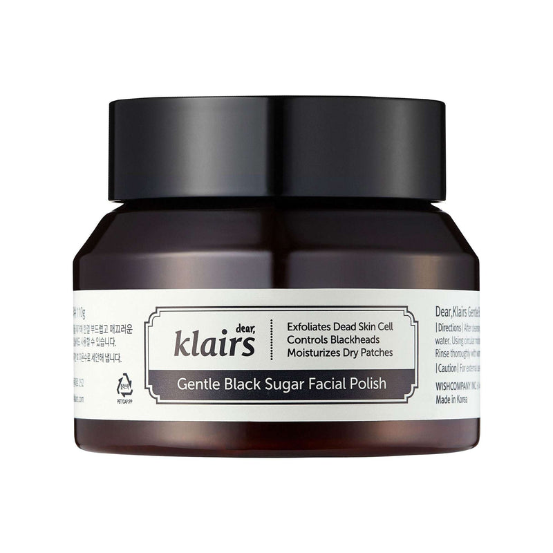 Dear Klairs Gentle Black Sugar Facial Polish — Gommage Doux au Sucre Noir