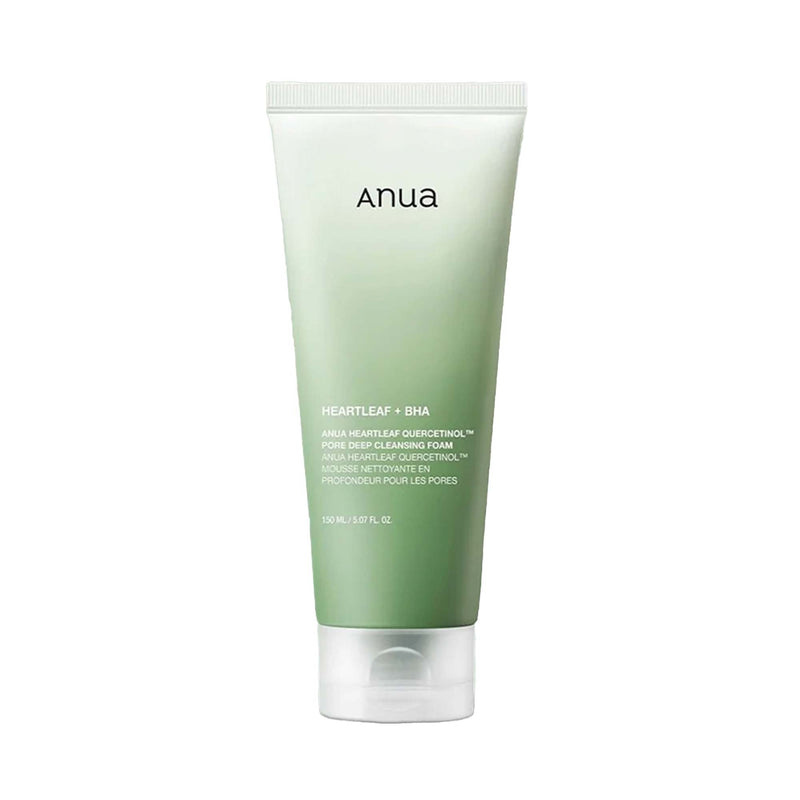 ANUA Heartleaf Quercetinol Pore Deep Cleansing Foam — Nettoyant Purifiant Anti-Pores