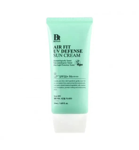 BENTON Air Fit UV Defense Sun Cream — Crème Solaire SPF50+ PA++++
