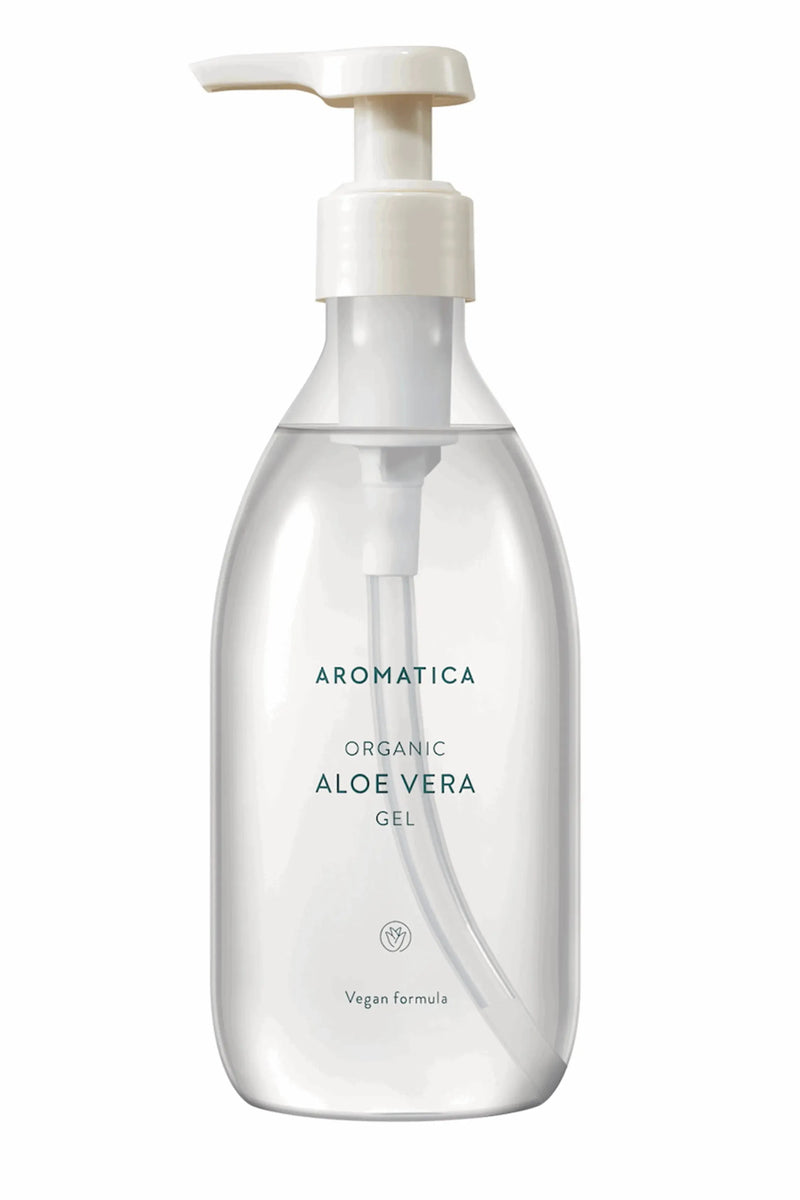 AROMATICA 95% Organic Aloe Vera Gel — Gel Hydratant & Apaisant Multi-Usages