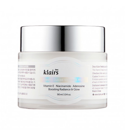 Masque de nuit antioxydant à la vitamine E Klairs.