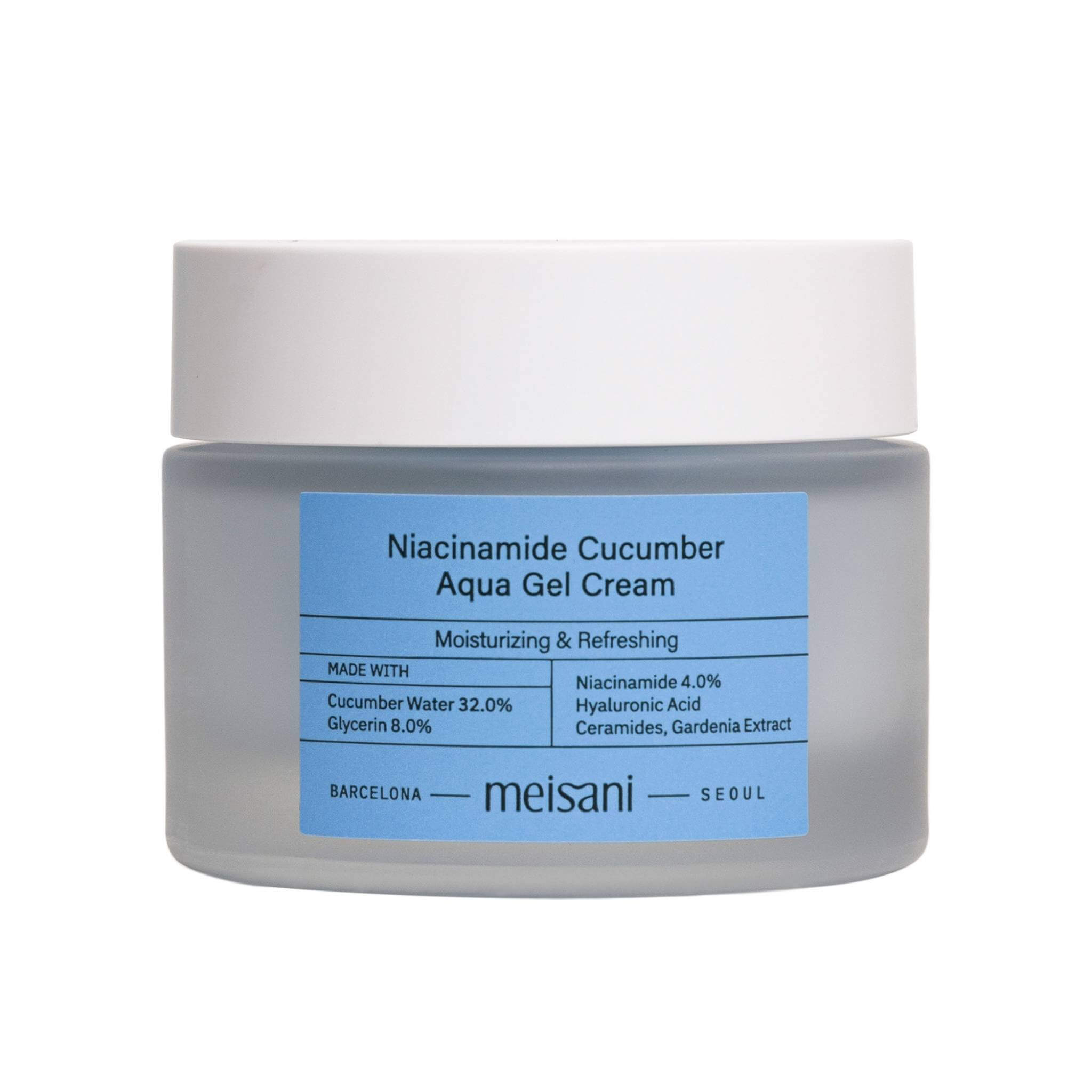 Pot de Gel-Crème Hydratant Niacinamide et Concombre