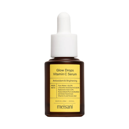 Sérum éclat à la vitamine C pour teint terne.