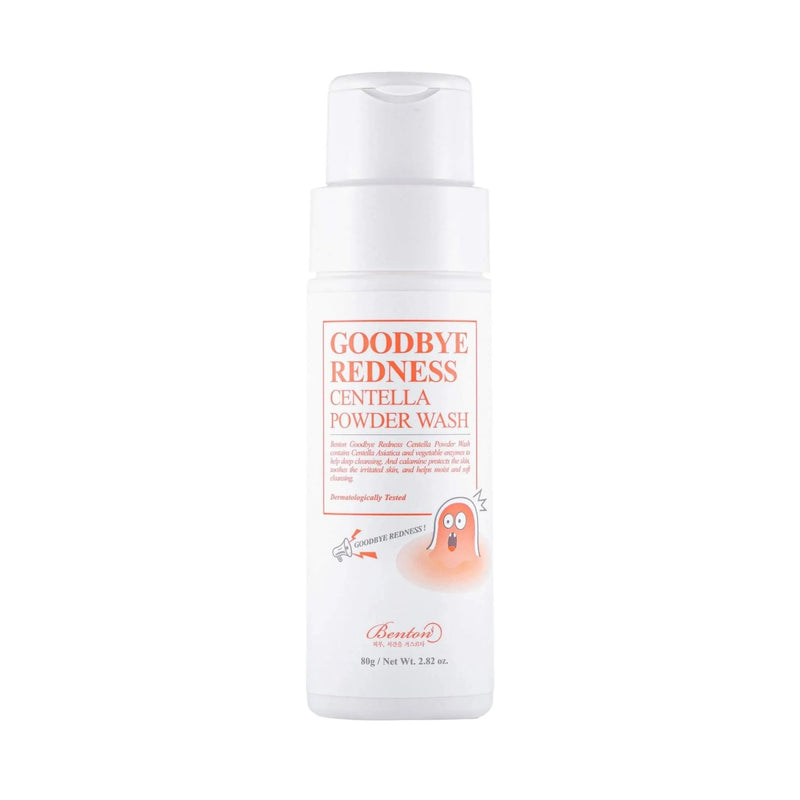 BENTON Goodbye Redness Centella Powder Wash — Nettoyant en Poudre Apaisant