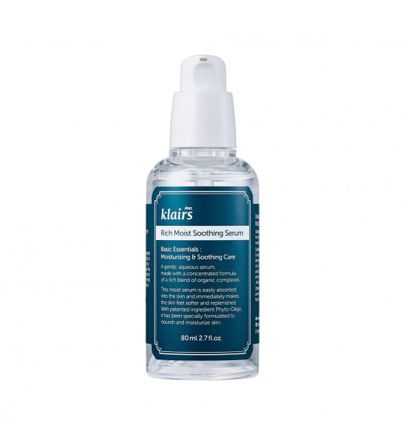 Sérum hydratant Klairs pour peaux sensibles.