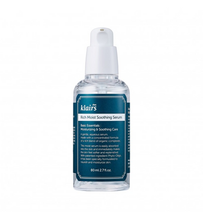 Sérum hydratant Klairs pour peaux sensibles.