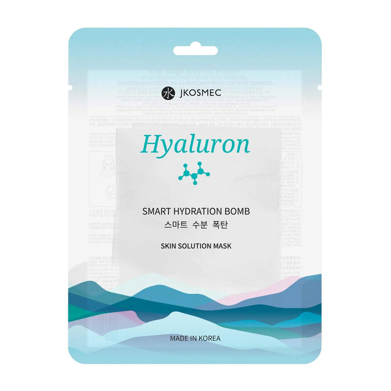 JKOSMEC Skin Solution Hyaluron Mask — Masque Tissu Hydratant Acide Hyaluronique