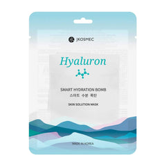 Skin Solution Hyaluron Mask JKOSMEC — masque tissu acide hyaluronique hydratant