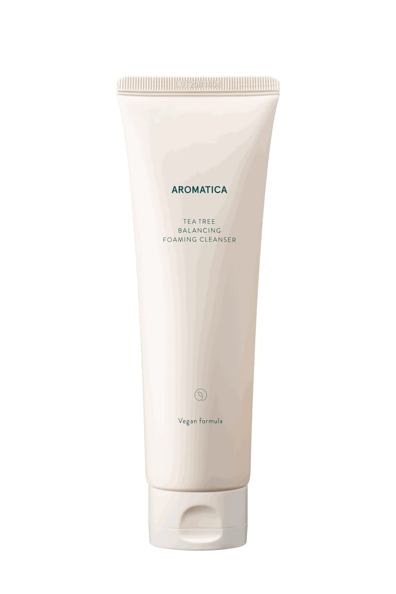 AROMATICA Tea Tree Balancing Foaming Cleanser — Nettoyant Moussant Purifiant