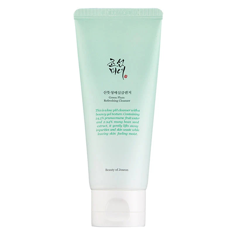 Beauty of Joseon Green Plum Refreshing Cleanser — Nettoyant Gel pH Doux 100ml
