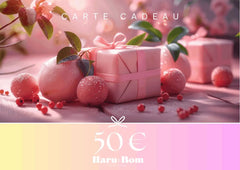 Cartes cadeaux