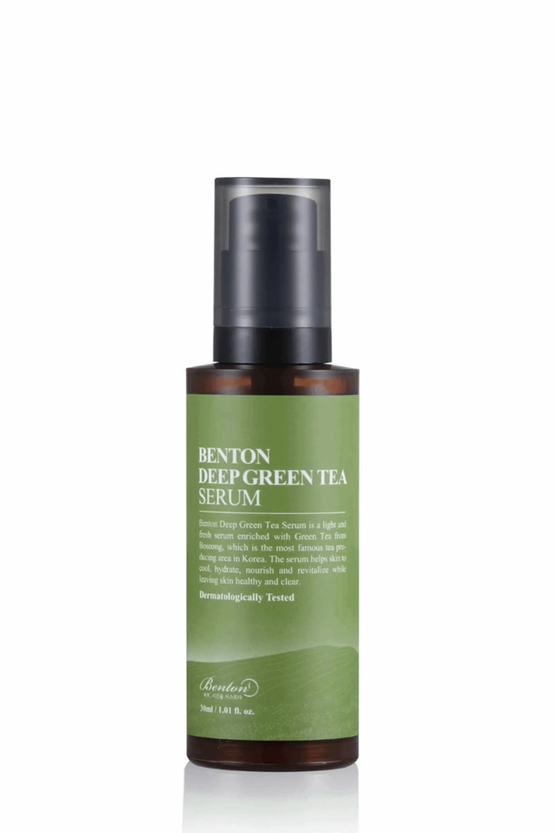 BENTON Deep Green Tea Serum — Sérum Apaisant & Hydratant au Thé Vert
