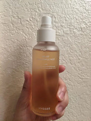 Relief Chamomile Mist HYGGEE — application brume visage hydratante