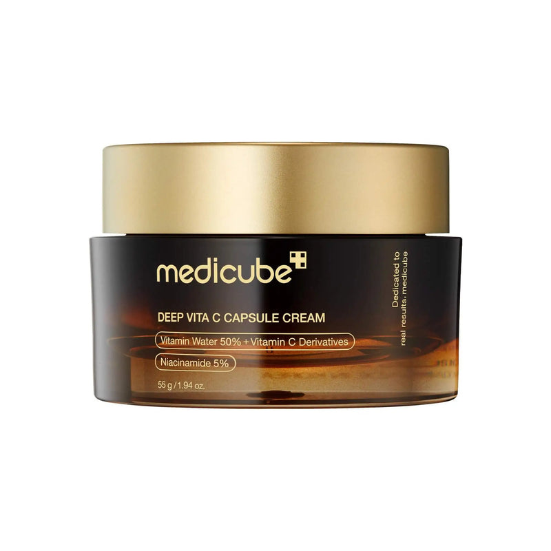 MEDICUBE Deep Vita C Capsule Cream — Crème et Gel Éclat à la Vitamine C